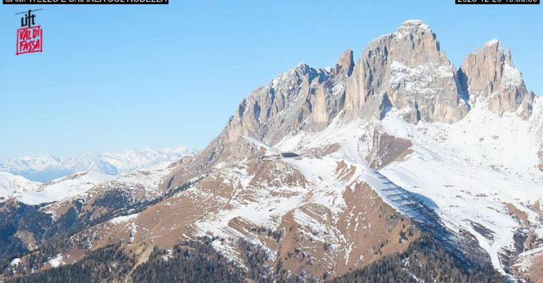 Webcam Canazei-Belvedere  - Campitello - Col Rodella