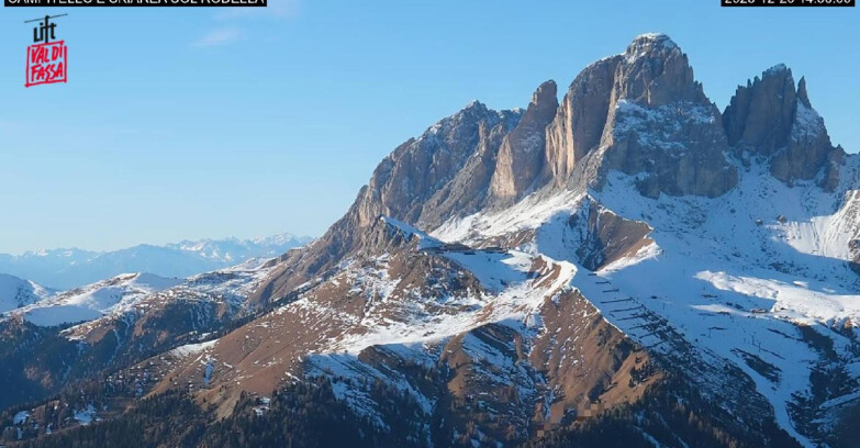 Webcam Canazei-Belvedere - Campitello - Col Rodella