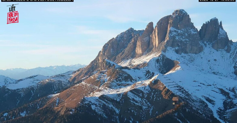 Webcam Canazei Belvedere - Campitello - Col Rodella