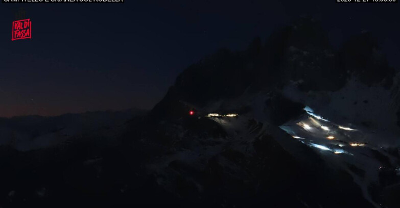 Webcam Canazei Belvedere - Campitello - Col Rodella