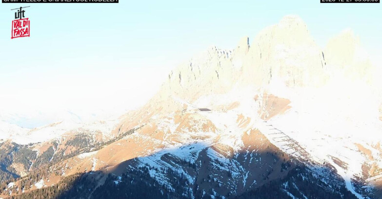 Webcam Canazei Belvedere - Campitello - Col Rodella