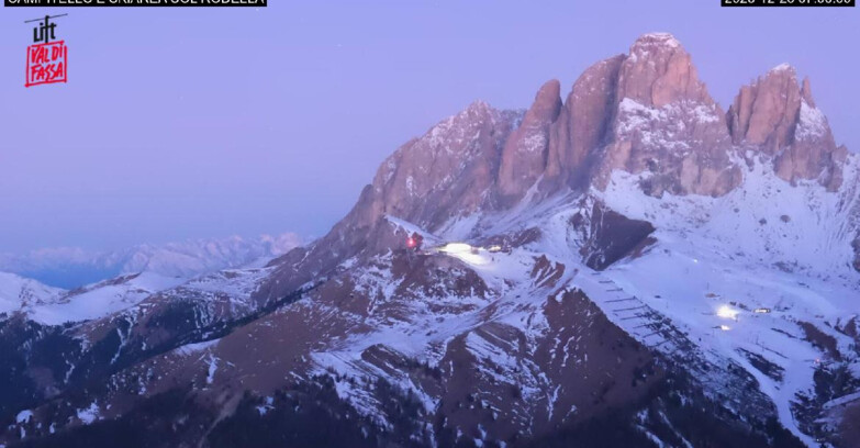 Webcam Canazei-Belvedere  - Campitello - Col Rodella