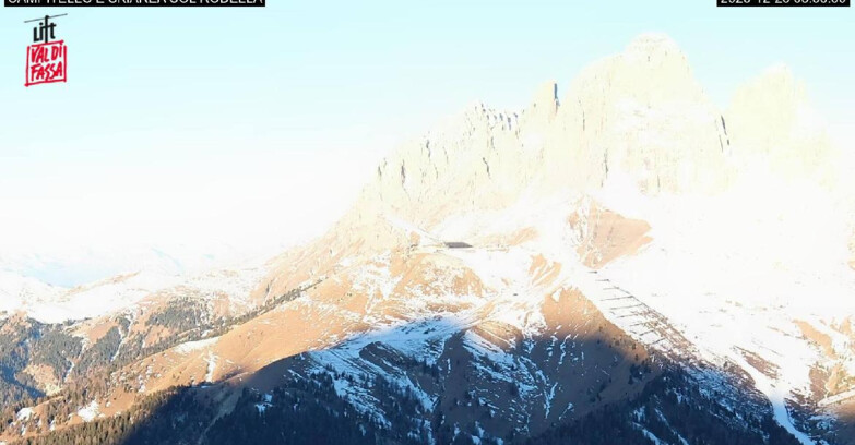 Webcam Canazei-Belvedere  - Campitello - Col Rodella