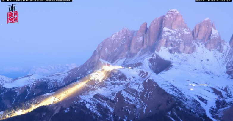 Webcam Canazei Belvedere - Campitello - Col Rodella