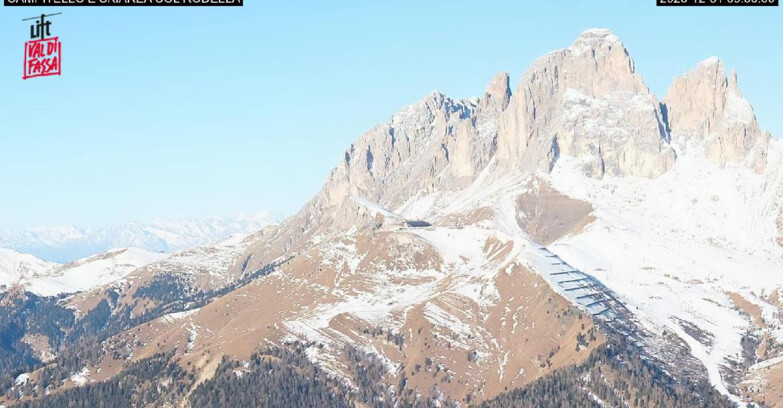 Webcam Canazei-Belvedere - Campitello - Col Rodella