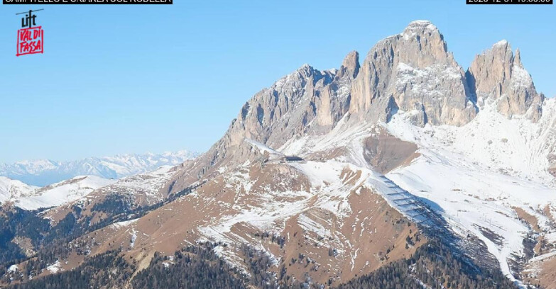 Webcam Canazei-Belvedere - Campitello - Col Rodella