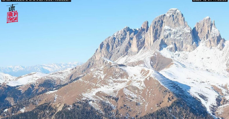 Webcam Canazei-Belvedere - Campitello - Col Rodella