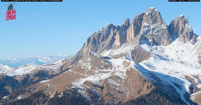Webcam Canazei-Belvedere - Campitello - Col Rodella
