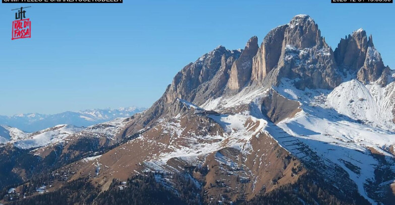 Webcam Canazei-Belvedere - Campitello - Col Rodella