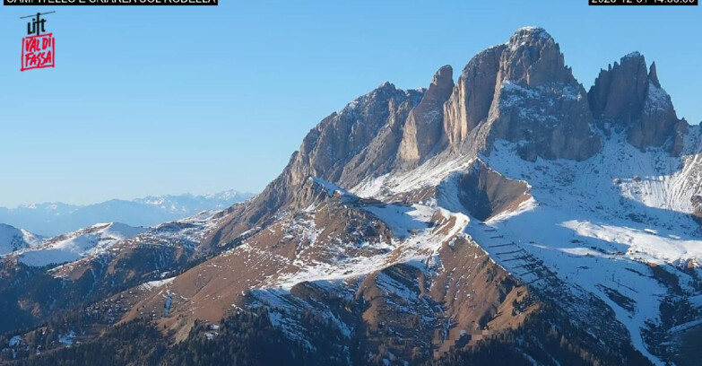 Webcam Canazei-Belvedere - Campitello - Col Rodella