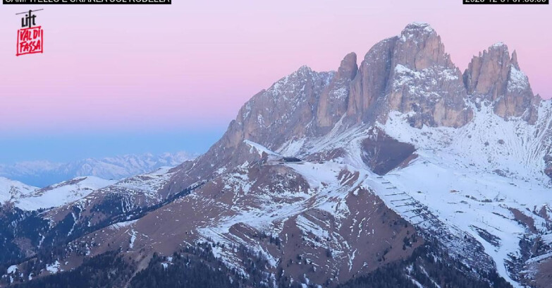 Webcam Canazei-Belvedere - Campitello - Col Rodella