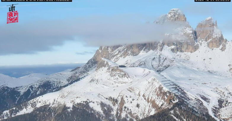 Webcam Canazei-Belvedere  - Campitello - Col Rodella