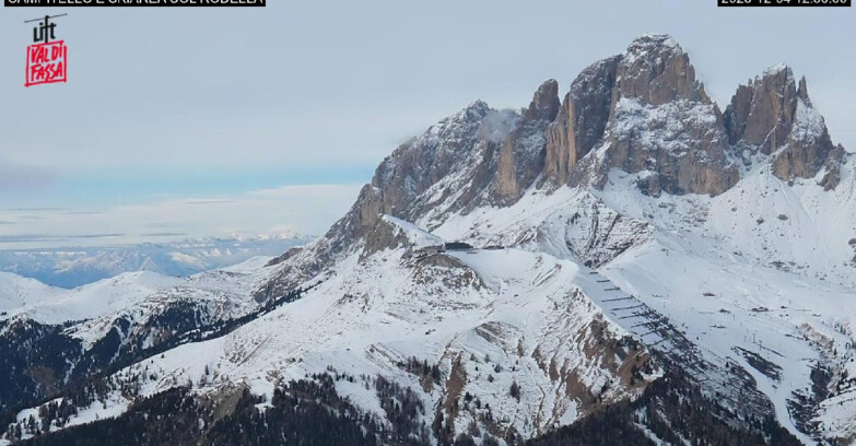 Webcam Canazei-Belvedere  - Campitello - Col Rodella
