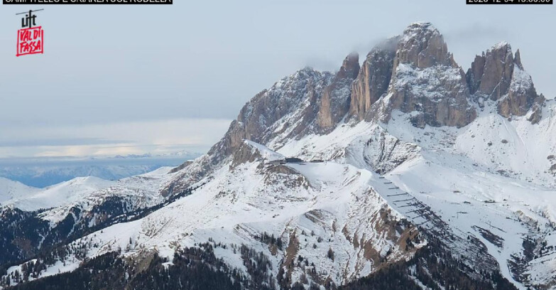 Webcam Canazei-Belvedere  - Campitello - Col Rodella