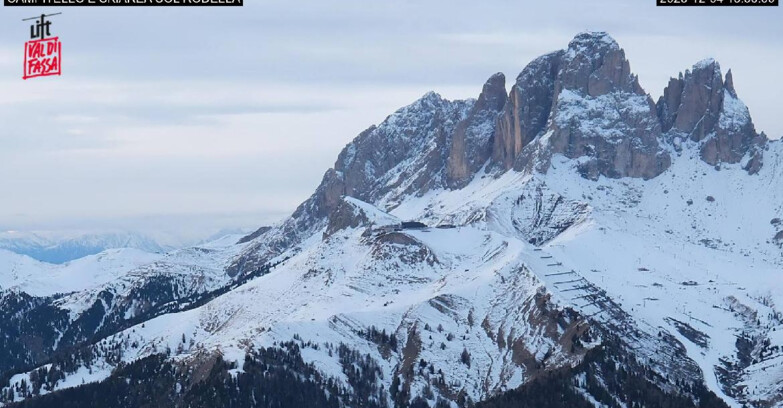 Webcam Canazei-Belvedere  - Campitello - Col Rodella