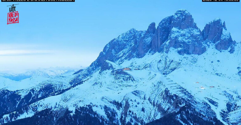 Webcam Canazei-Belvedere  - Campitello - Col Rodella