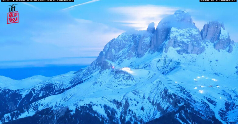 Webcam Canazei-Belvedere  - Campitello - Col Rodella