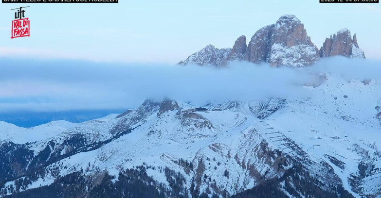 Webcam Canazei-Belvedere  - Campitello - Col Rodella
