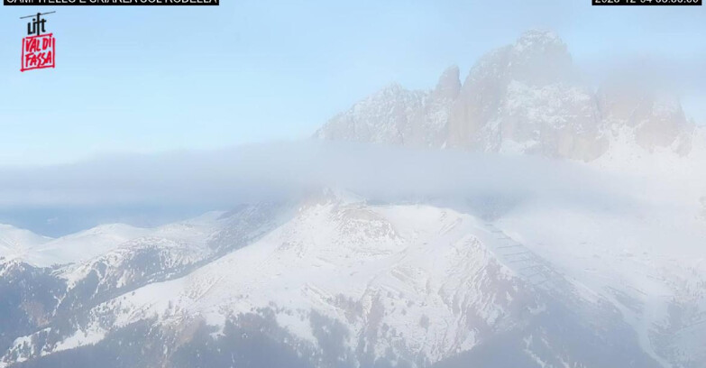 Webcam Canazei-Belvedere  - Campitello - Col Rodella