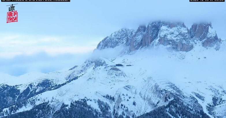 Webcam Canazei-Belvedere - Campitello - Col Rodella