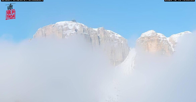 Webcam Canazei Belvedere - Canazei - Forcella Pordoi