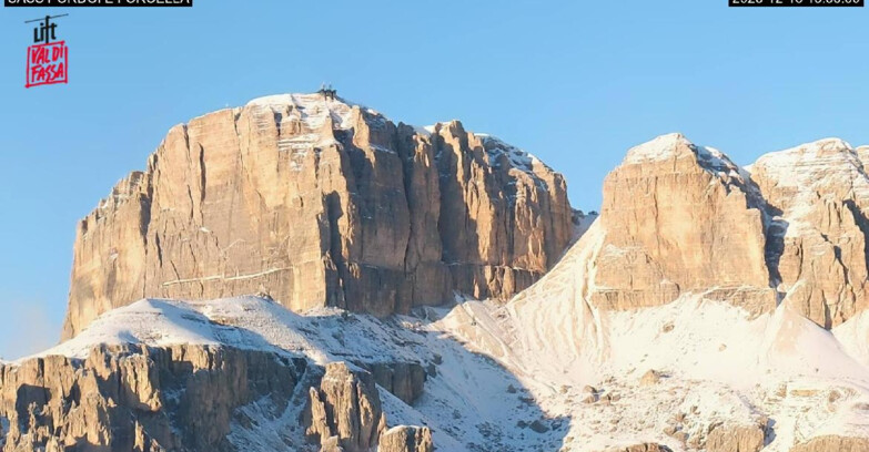 Webcam Canazei Belvedere - Canazei - Forcella Pordoi