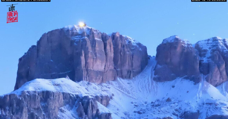 Webcam Canazei Belvedere - Canazei - Forcella Pordoi