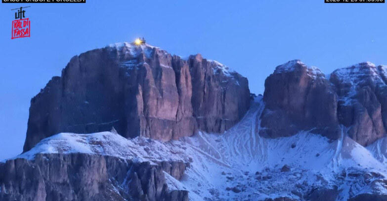 Webcam Canazei Belvedere - Canazei - Forcella Pordoi