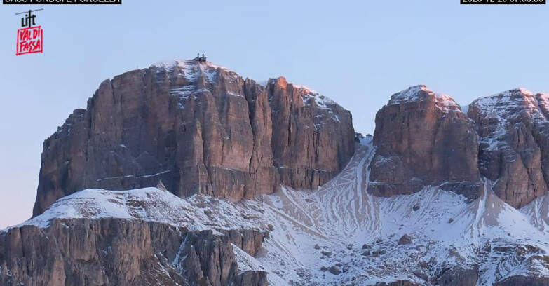 Webcam Canazei Belvedere - Canazei - Forcella Pordoi