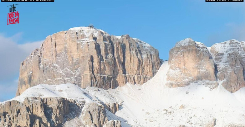 Webcam Canazei-Belvedere  - Canazei - Forcella Pordoi