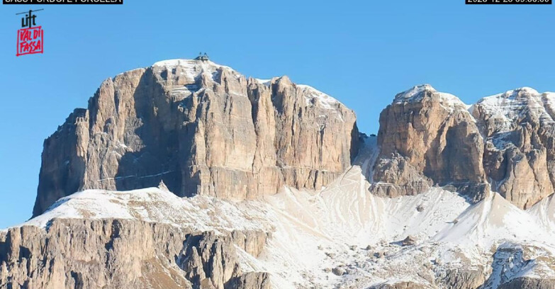 Webcam Canazei Belvedere - Canazei - Forcella Pordoi
