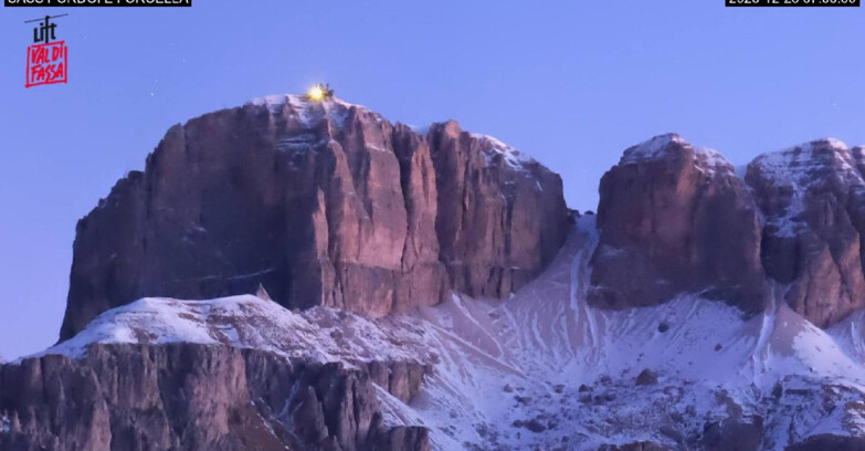 Webcam Canazei Belvedere - Canazei - Forcella Pordoi