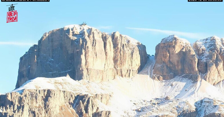Webcam Canazei Belvedere - Canazei - Forcella Pordoi