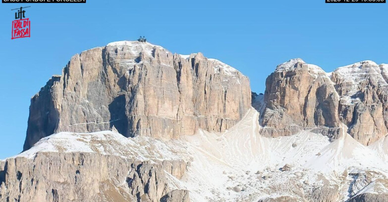 Webcam Canazei-Belvedere - Canazei - Forcella Pordoi
