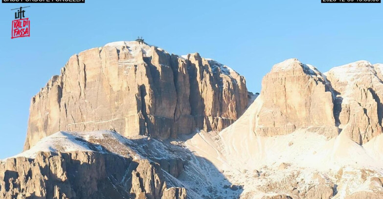 Webcam Canazei Belvedere - Canazei - Forcella Pordoi