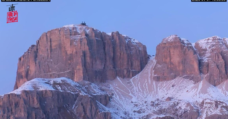 Webcam Canazei-Belvedere  - Canazei - Forcella Pordoi