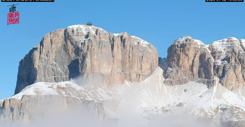 Webcam Canazei Belvedere - Canazei - Forcella Pordoi