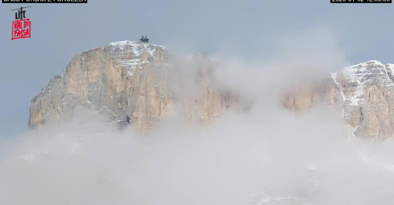 Webcam Canazei Belvedere - Canazei - Forcella Pordoi