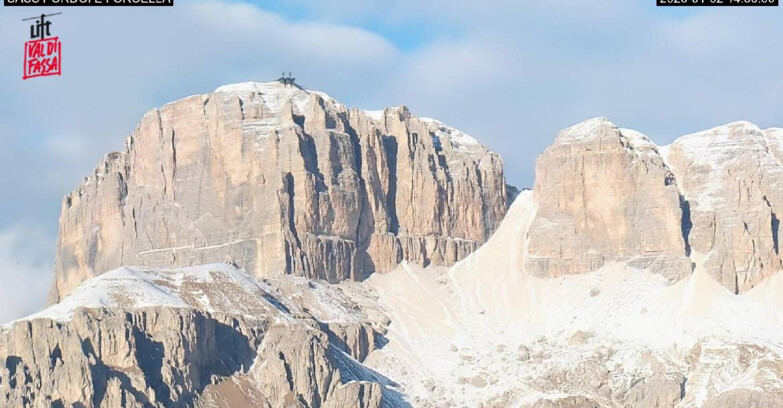 Webcam Canazei Belvedere - Canazei - Forcella Pordoi