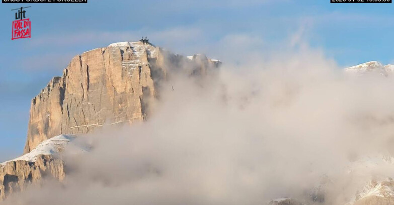 Webcam Canazei Belvedere - Canazei - Forcella Pordoi