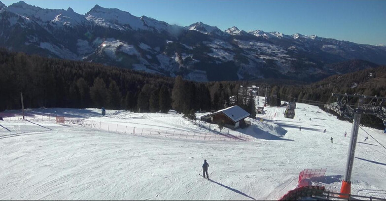 Webcam Bellamonte-Alpe Lusia  - Pista Le Fassane e Morea Snowpark