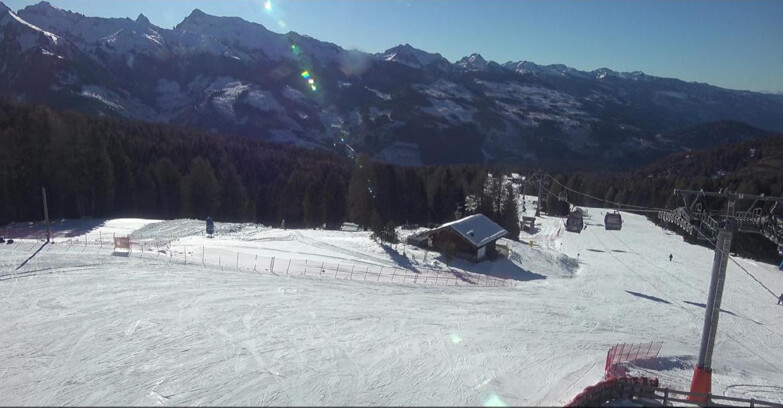 Webcam Bellamonte-Alpe Lusia  - Pista Le Fassane e Morea Snowpark