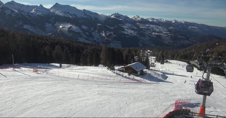 Webcam Bellamonte-Alpe Lusia - Pista Le Fassane e Morea Snowpark