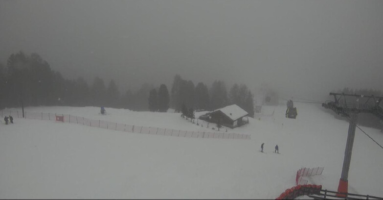 Webcam Bellamonte-Alpe Lusia - Pista Le Fassane e Morea Snowpark
