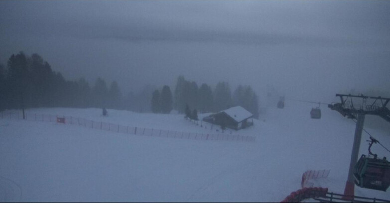 Webcam Bellamonte-Alpe Lusia - Pista Le Fassane e Morea Snowpark