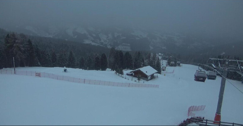 Webcam Bellamonte-Alpe Lusia - Pista Le Fassane e Morea Snowpark