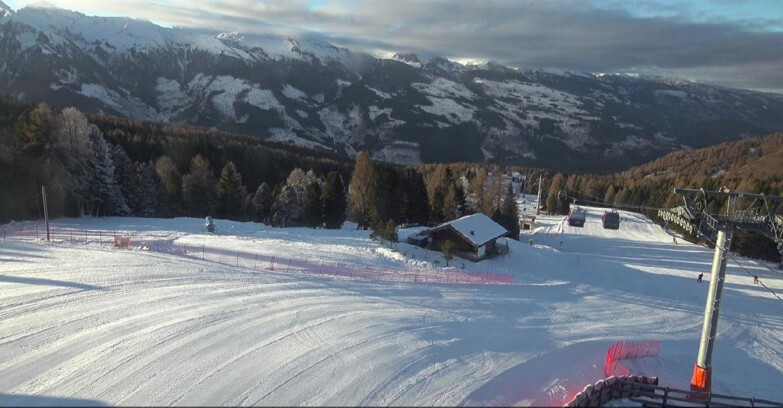 Webcam Bellamonte-Alpe Lusia - Pista Le Fassane e Morea Snowpark