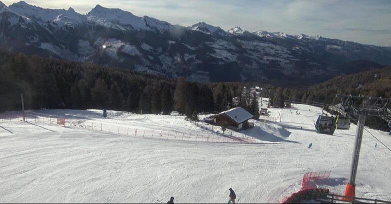 Webcam Bellamonte-Alpe Lusia  - Pista Le Fassane e Morea Snowpark