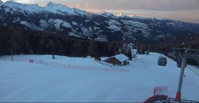 Webcam Bellamonte-Alpe Lusia - Pista Le Fassane e Morea Snowpark