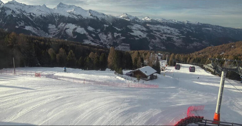 Webcam Bellamonte-Alpe Lusia - Pista Le Fassane e Morea Snowpark